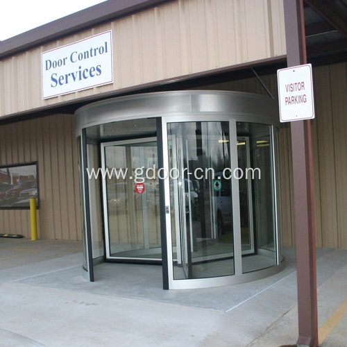 Automatic Glass Revolving Door